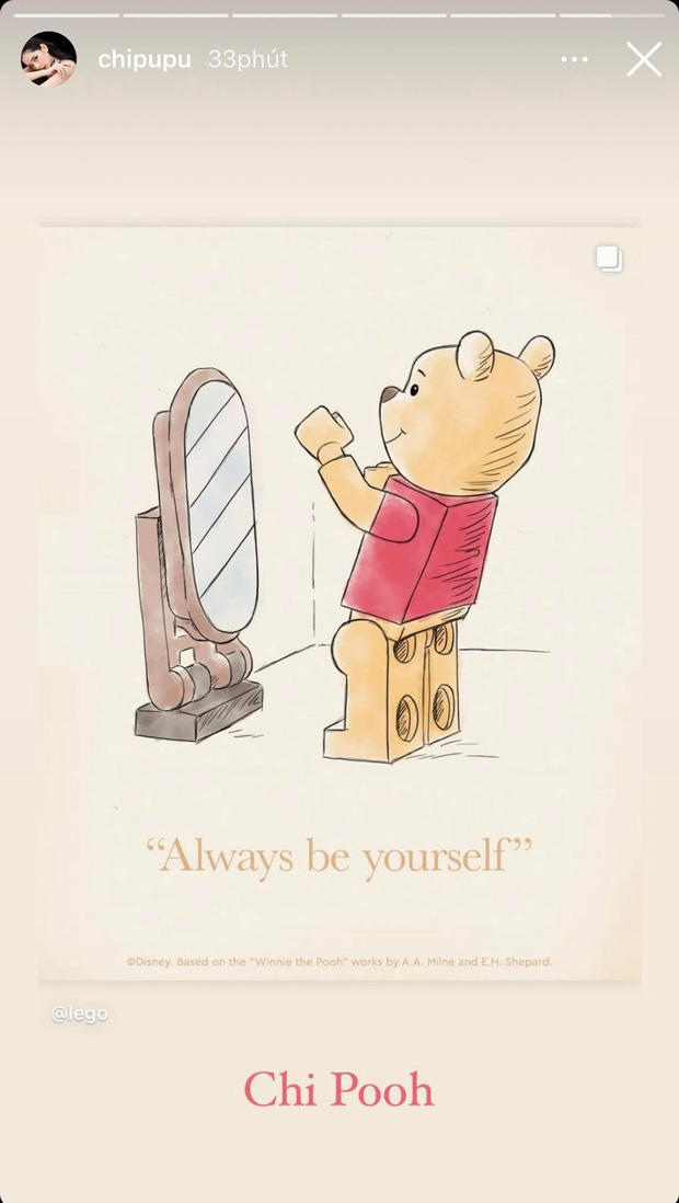 Chi Pu còn nhắn nhủ bản thân: 