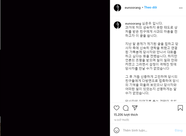 ... đã phải viết thư thừa nhận và đưa ra lời xin lỗi