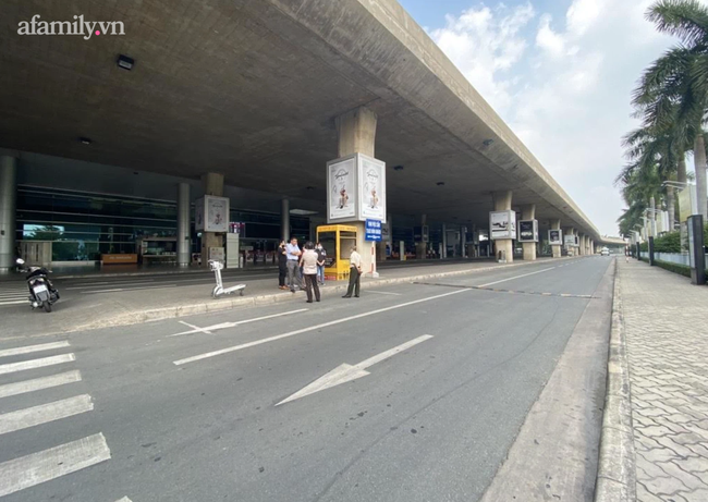 Khu vực đón khách của Be tại sân bay Tân Sơn Nhất từ ngày 5/4/2021.