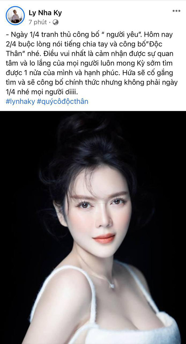 Lý Nhã Kỳ lên tiếng nói rõ thực hư chuyện công khai hẹn hò vào ngày 1/4