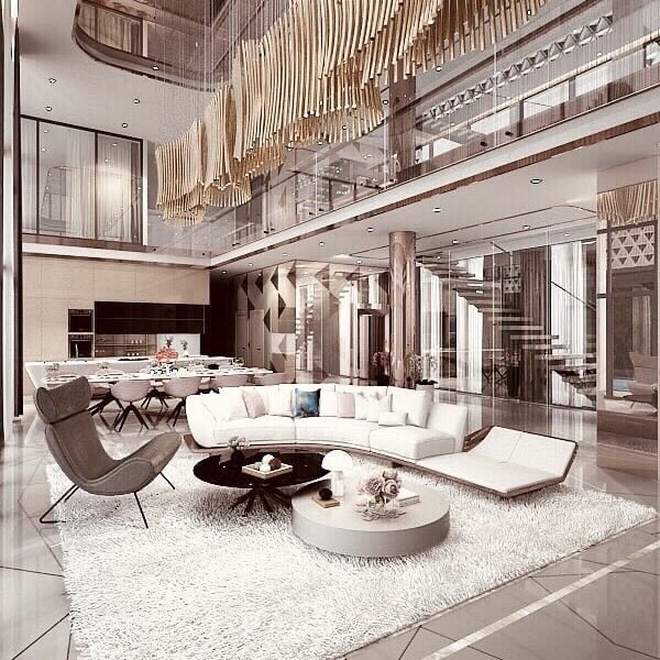 Toàn bộ các góc trong nhà Ngọc Trinh đều có thể đùng để 