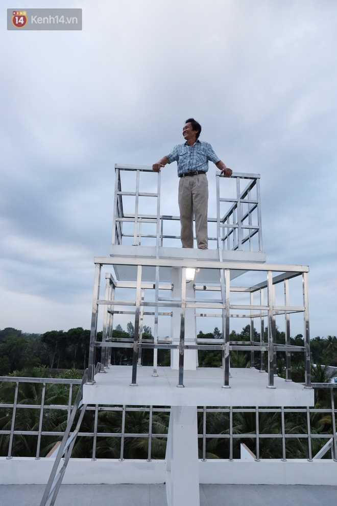 Thời gian tới, chú Năm cho biết sẽ lắp đặt kính viễn vọng để có thể ngắm sao đêm...