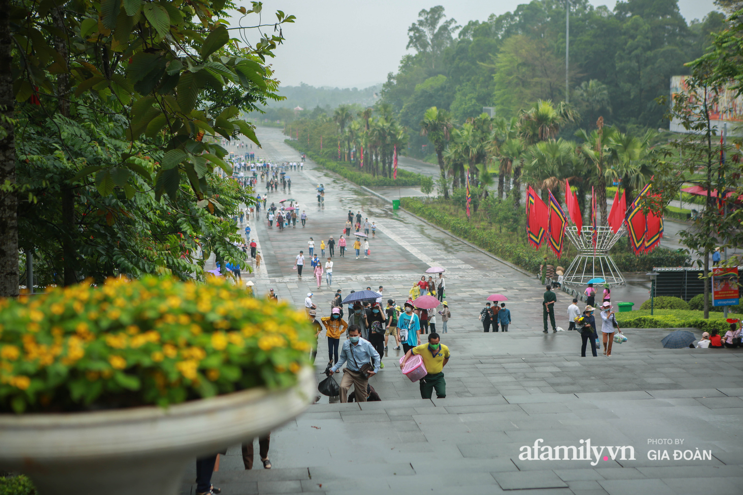 Do ảnh hưởng của dịch Covid-19 nên Lễ hội Đền Hùng năm nay chỉ tổ chức phần lễ, dừng toàn bộ các hoạt động ở phần hội.