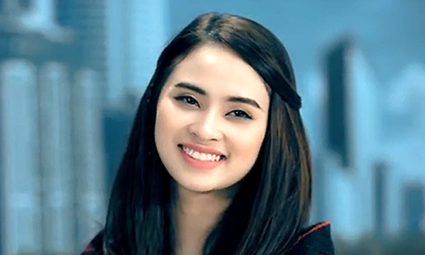 Ngọc Miu sở hữu nhan sắc xinh đẹp và thân hình nóng bỏng đã lọt vào mắt xinh 