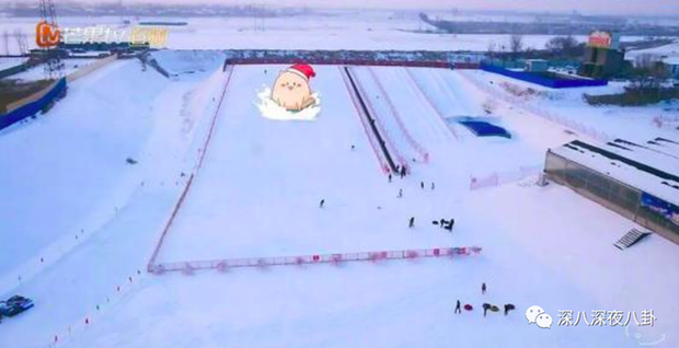 Để chiều con, vợ chồng Huỳnh Thánh Y còn xây riêng 1 khu trượt tuyết