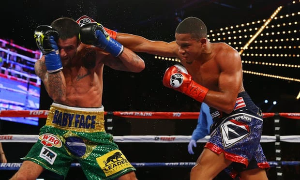 Felix Verdejo (phải) thắng 27 trong 29 trận kể từ khi chuyển lên thi đấu chuyên nghiệp