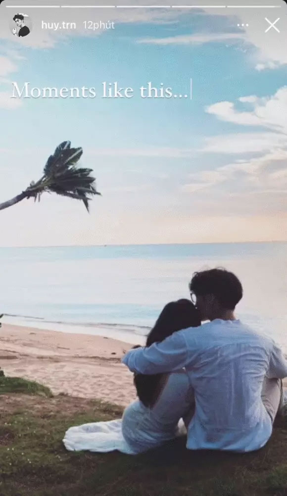 ạo này Ngô Thanh vân và Huy Trần rất chăm đăng tải những khoảnh khắc ôm hôn cực tình lên trang cá nhân