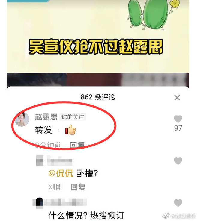 Triệu Lộ Tư nhấn icon 