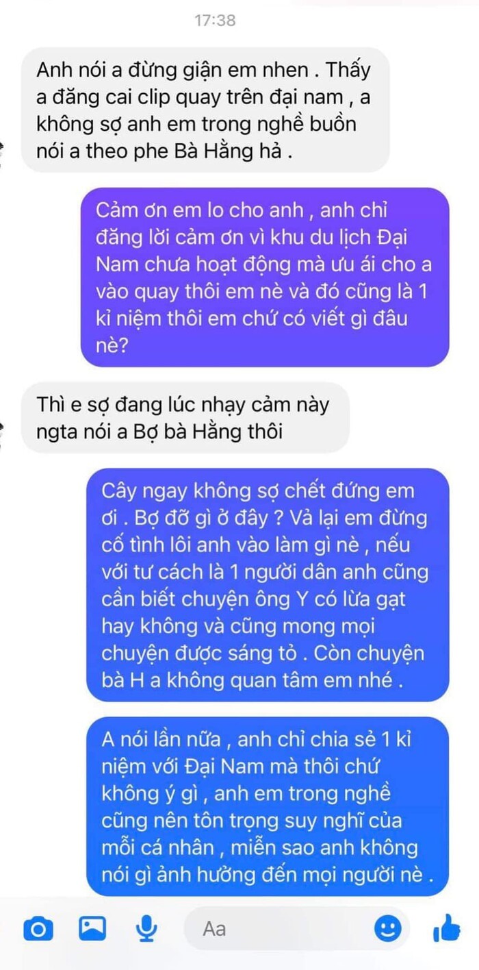 Một tài khoản mạng xã hội khác cũng có 