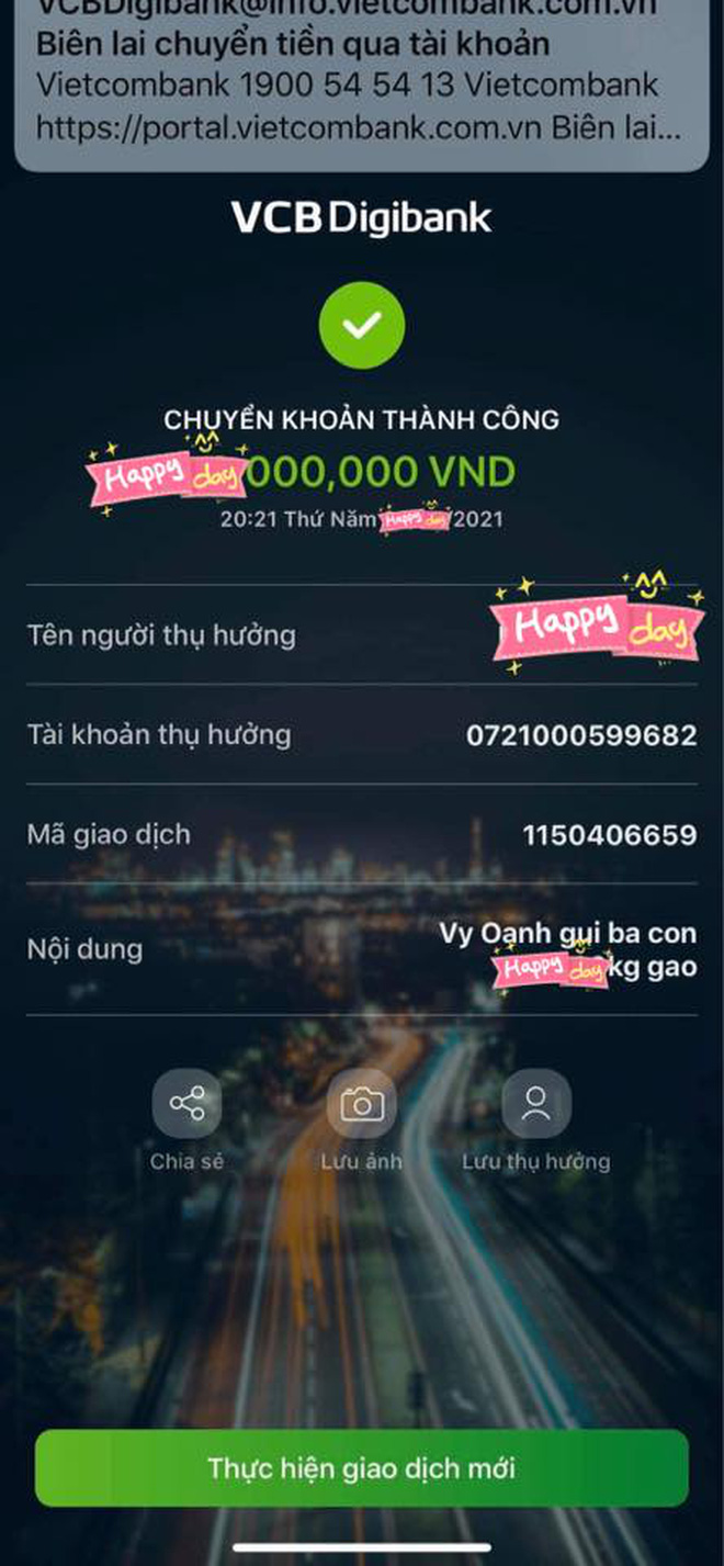 Nữ ca sĩ chia sẻ đã làm rất nhiều việc thiện nguyện