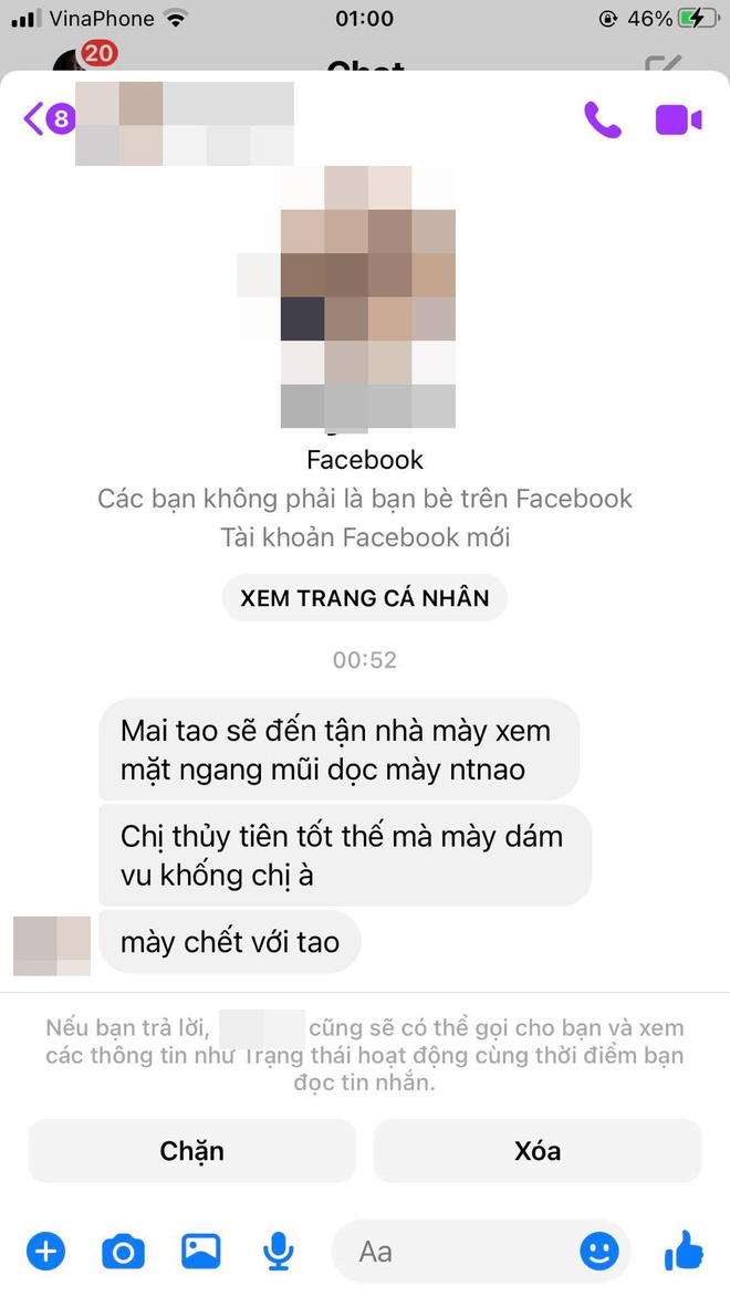 Những tin nhắn này chưa qua xác thực nhưng cũng khiến nhiều người hoang mang và phẫn nộ tột độ vì toàn lời lẽ thô lỗ, đe doạ người khác