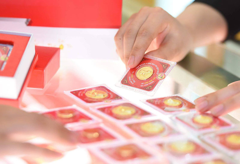 Giá vàng hôm nay (Ảnh:D.Anh)