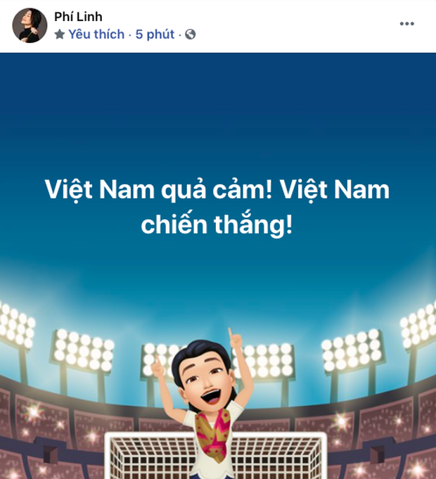 MC Phí Linh vui sướng