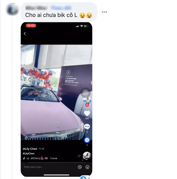 Netizen lập tức gọi tên Lily Chen và Ngọc Trinh ở dưới phần bình luận