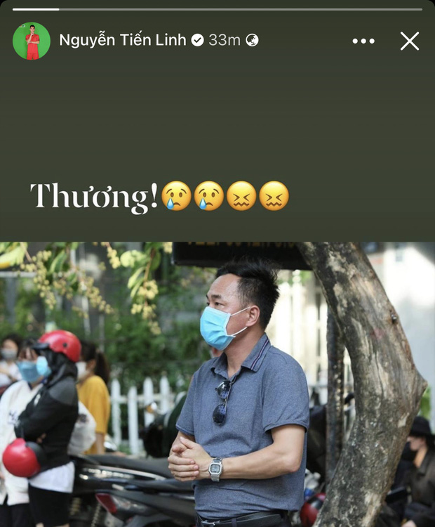 Thấy comment thôi chưa đủ, anh chàng còn tiếp tục đăng story để thể hiện tâm trạng