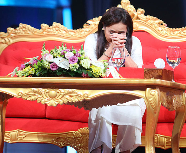 Nhiều khán giả không khỏi đau lòng khi nghe những lời kể của nữ nghệ sĩ