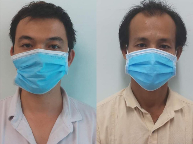 Hai đối tượng cầm đầu tại cơ quan công an