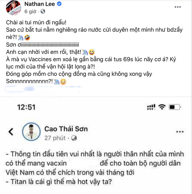 Nathan Lee đã kịp chụp lại và 