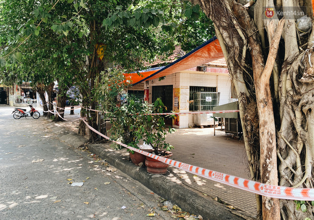 Nhiều hàng quán sát lề đường, bên chợ cũng đã tạm ngưng hoạt động