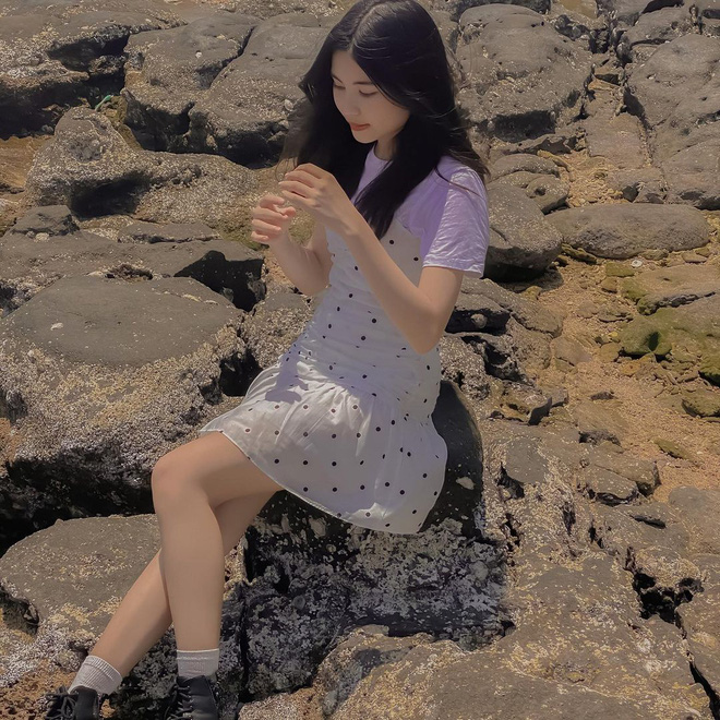 Không kém cạnh chị gái, Hạt Dẻ cũng được nhiều người dự đoán sẽ sớm thành mỹ nhân trong tương lai