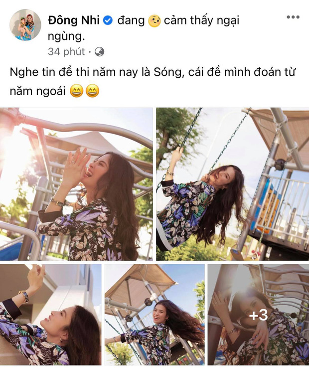Đông Nhi tiết lộ đã đoán ra đề văn là tác phẩm Sóng, cô 