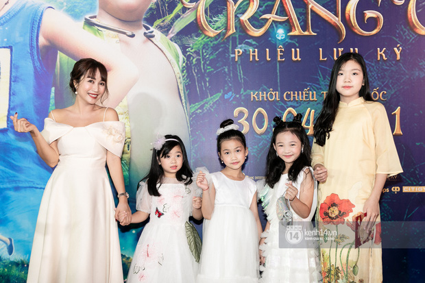 Ốc Thanh Vân còn thường xuyên dắt Lavie đi tham dự một số sự kiện cùng gia đình