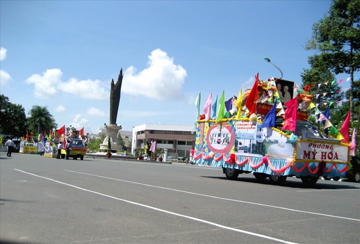 Từ 00h ngày 11.7.2021, tỉnh An Giang thực hiện giãn cách xã hội trên phạm vi toàn tỉnh. Ảnh: LT