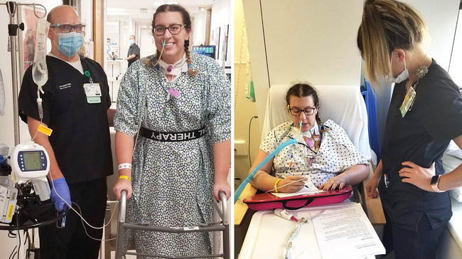 Lauren đã trải qua một quá trình điều trị không ít khó khăn để vượt qua căn bệnh nguy hiểm.