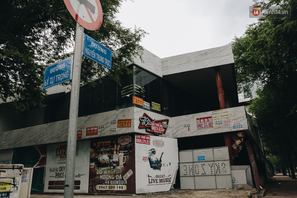 Nhà phố cho thuê tại góc đường Lý Tự Trọng - Nguyễn Trung Trực im lìm mấy tháng nay