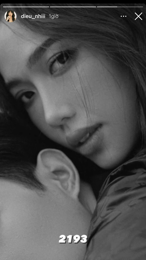 Vào đúng ngày kỷ niệm 6 năm hẹn hò, Diệu Nhi cũng tung 1 bức ảnh khoe góc nghiêng bên cạnh bạn trai