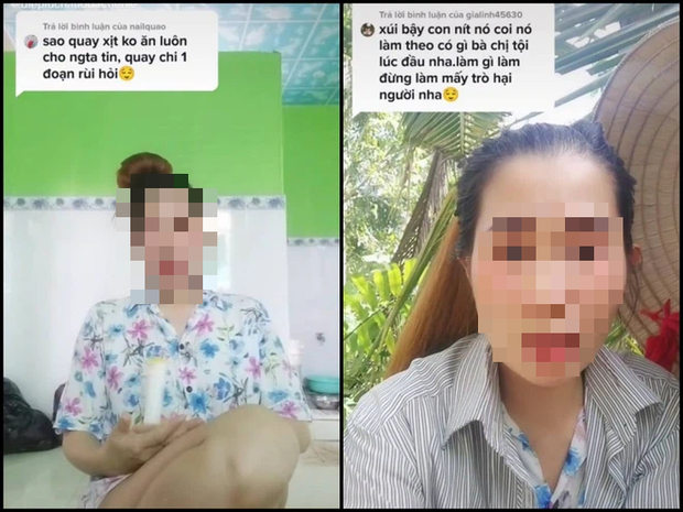 Cô gái này không ngại đăng clip đáp trả với thái độ thách thức