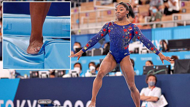 Simone Biles đã mắc sai lầm tại Olympic Tokyo 2020.