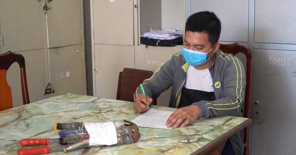 Trần Xuân Lộc nhận tội tại cơ quan công an