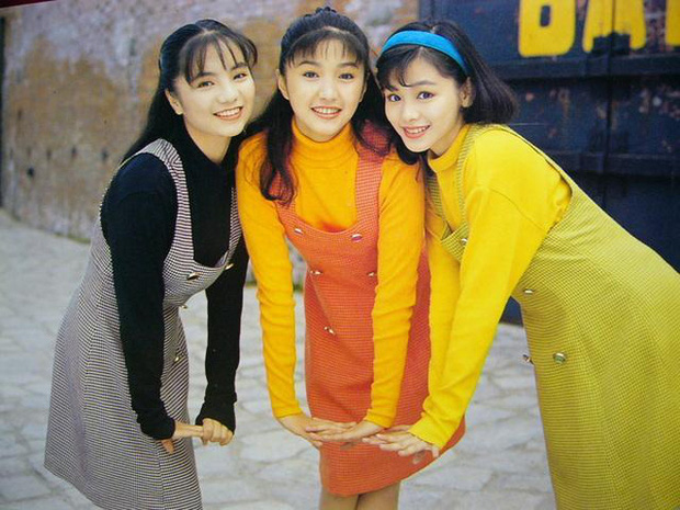 Từ Nhược Tuyên (bên phải) thời hoạt động trong nhóm nhạc Girls’ Team