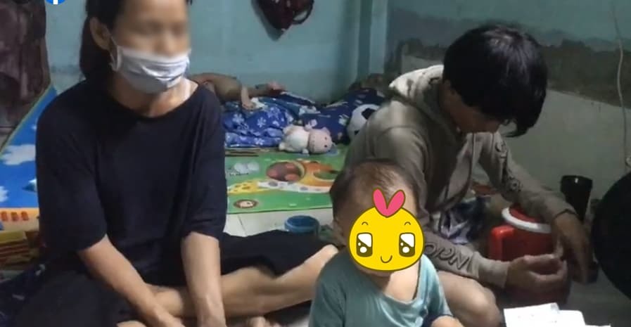  Nhờ sự giúp đỡ của nhóm thiện nguyện, gia đình 4 người đã có nơi ở mới cùng 1 số tiền trang trải cuộc sống. (Ảnh: Chụp màn hình)