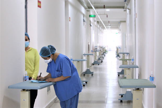 Khu vực điều trị cho bệnh nhân Covid-19 ở Đà Nẵng