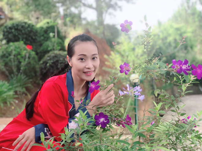 Ông xã thường xuyên khoe ảnh của cô lên trang cá nhân