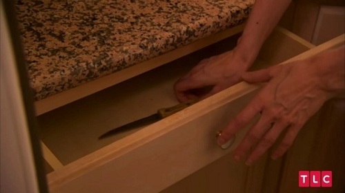 Con dao duy nhất Aimee có. Ảnh: TLC.