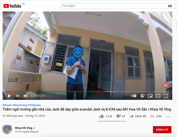 (Nguồn: Clip của YouTube Khoa Võ Vlog)