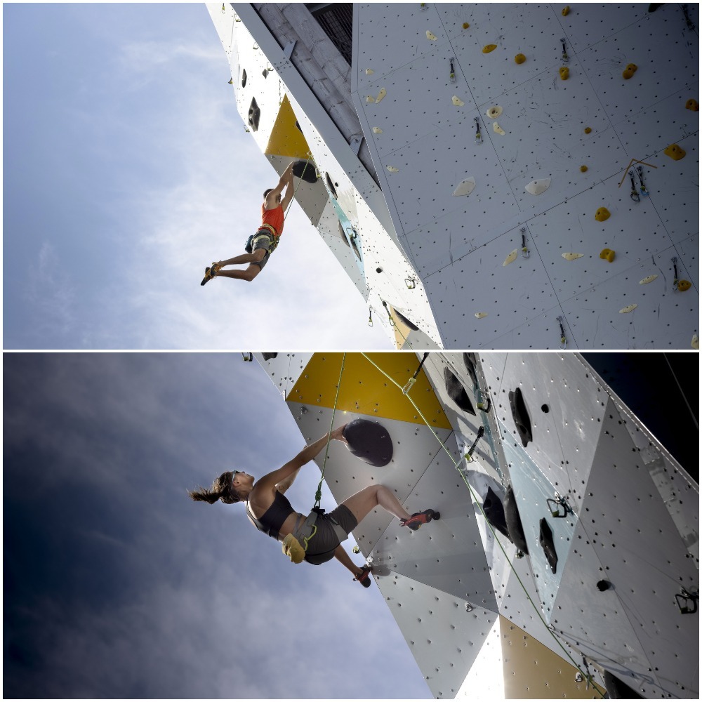  Các nhà leo núi đang chinh phục tuyến đường leo núi đầy chướng ngại vật (Ảnh: Carscoop)