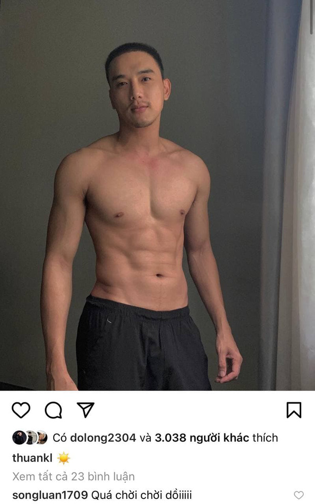 Thuận Nguyễn của hiện tại đã sở hữu body 6 múi săn chắc và lấy lại phong độ điển trai ngày nào rồi chị em ơi