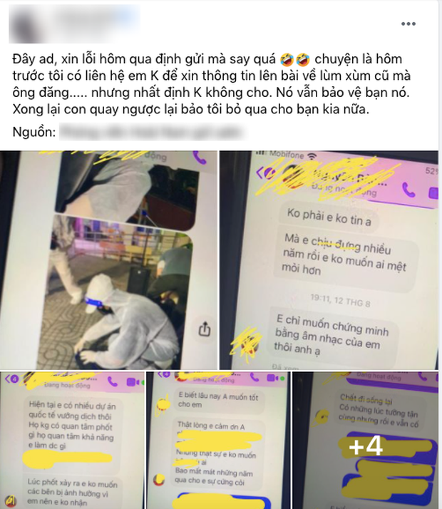 Đoạn tin nhắn nghi vấn K-ICM âm thầm bảo vệ Jack trước lùm xùm đang được chia sẻ rộng rãi