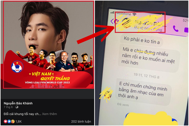 So sánh ảnh đại diện của K-ICM cập nhật 7/6 với bức ảnh đại diện lấp ló trong đoạn tin nhắn, có thể thấy 2 bức hình giống nhau