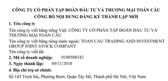 Thông tin về 