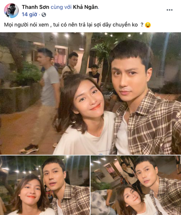 Khả Ngân xuất hiện trong loạt ảnh cạnh Thanh Sơn sau liên hoàn biến cố trong cuộc sống