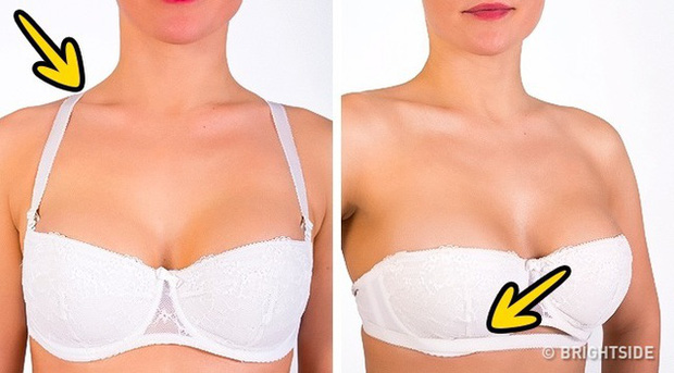 Có thể chuyển hết sang sử dụng áo ngực không dây hoặc vòng hai dây xuống vị trí dưới áo ngực và thít chặt lại. Cách làm này vừa giúp giấu đi phần dây khi mặc đồ hở vai, vừa tạo sự cố định chắc chắn cho chiếc áo ngực