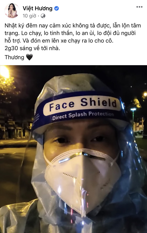 Ngay trong đêm qua, Việt Hương đã có mặt cùng Bình Tinh sắp xếp hậu sự cho nghệ sĩ Bạch Mai giữa lúc dịch bệnh căng thẳng