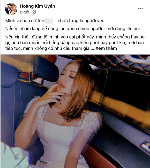 Kenji lên tiếng phủ nhận mối quan hệ yêu đương với cô gái kia, anh cũng nhấn mạnh không có cuộc tình tay 3 nào trong lúc hẹn hò Miko Lan Trinh