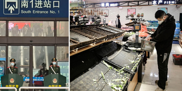 Hình ảnh người dân Vũ Hán trong những ngày đầu bùng dịch, trước khi phong tỏa cả thành phố vào ngày 23/1/2020.