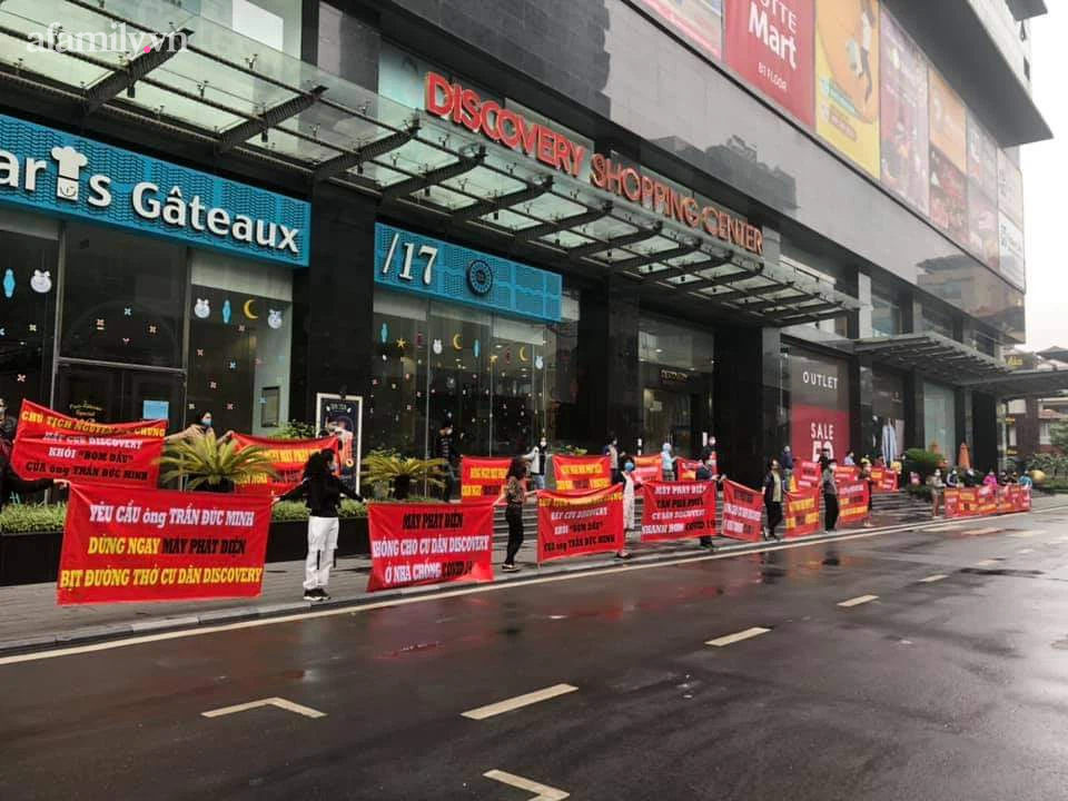 Cư dân từng xuống đường phản đối chủ đầu tư